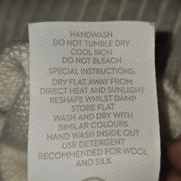 Boden Helena Cashmere Wool Blend Soft Multi Colored Striped Sweater SZ M - Picture 12 of 12